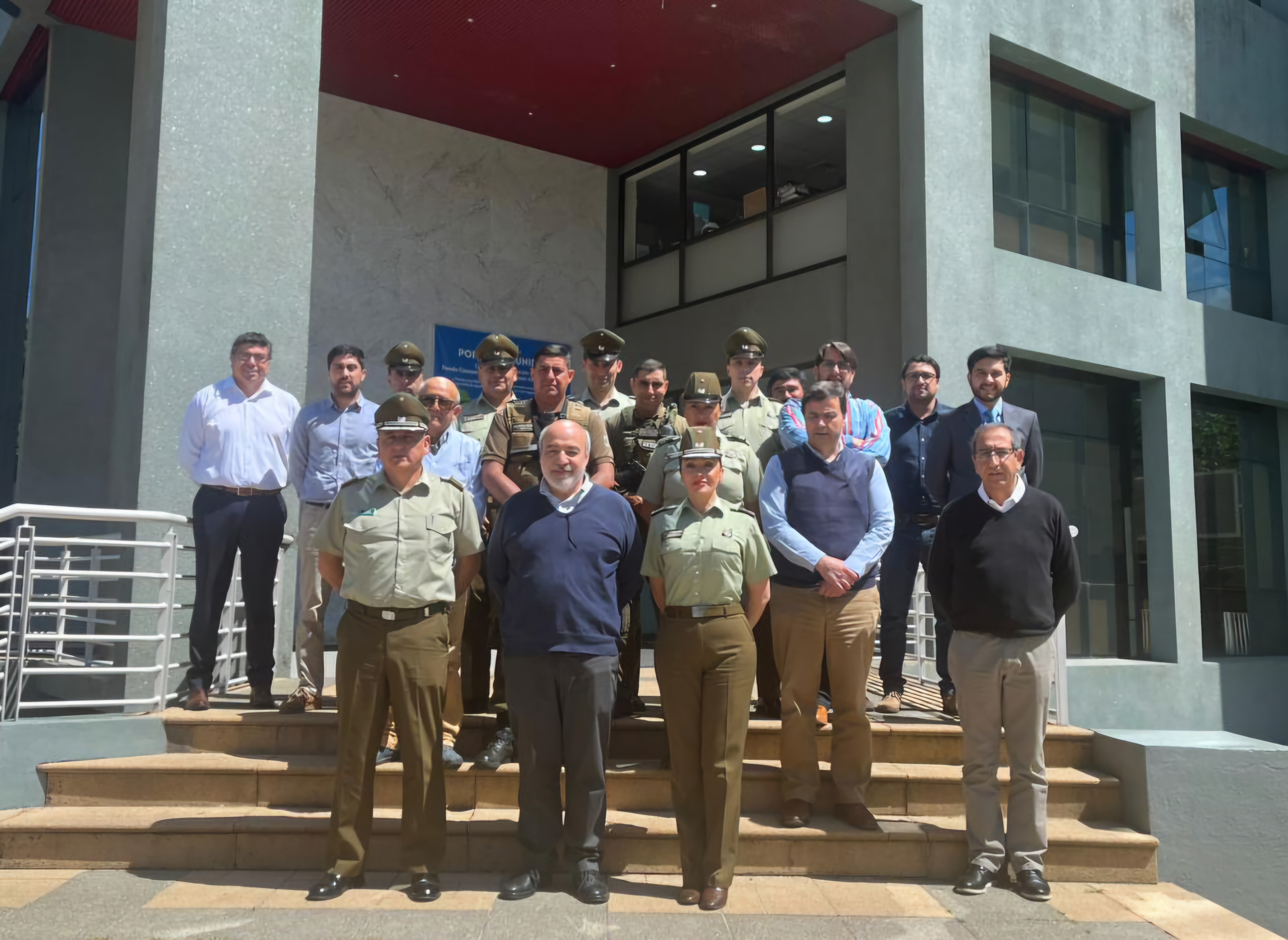 Junto a Carabineros coordinamos acciones en resguardo de infraestructura sanitaria